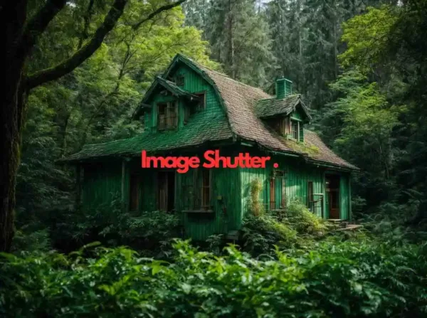 House in Green, Deep Forest